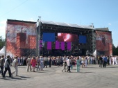 Ready-made stage with roof LT 25m x 15m