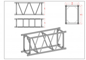 S66R Rectangular Truss Length