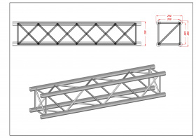 X30V Square Truss Length
