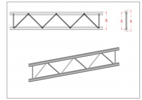 X30L Ladder Truss Length