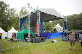  Ready-made stage with roof MPT 10m x 8m